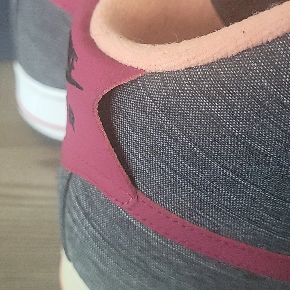 Nike Air Force 1 High '07 Ale Brown/Noble Red/Denim Leather Sneaker - Picture 8 of 9